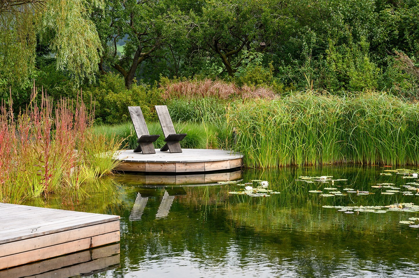 Ein See im Garten 2