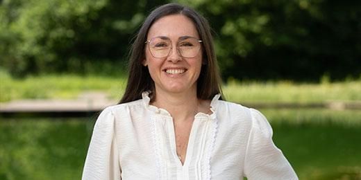 Bernadette Hackel Technik FE Mitarbeiterin bei der Firma Biotop