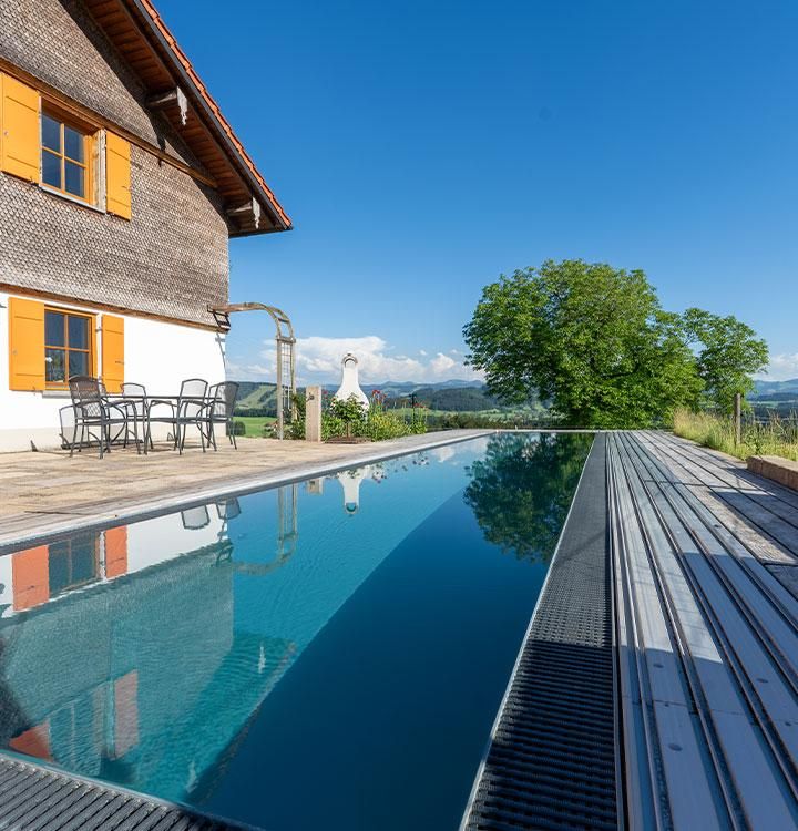 Central Pool PP Fertigbecken Central Pool PP Fertigbecken mit Biotop Living Pool Technik