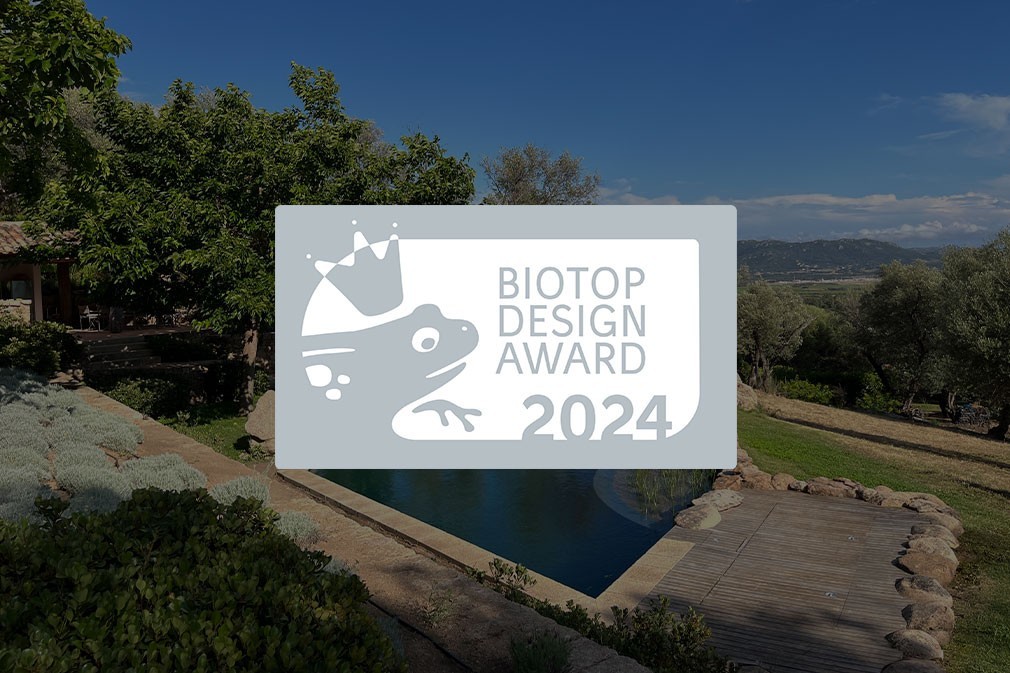 Die Silberplatzierung des Design Awards 2024 in der Kategorie Swimming Pond