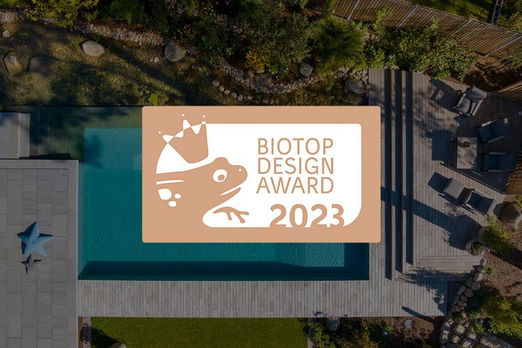 Firma Hoppe gilt als Gewinner des Swimming Pond Design Awards